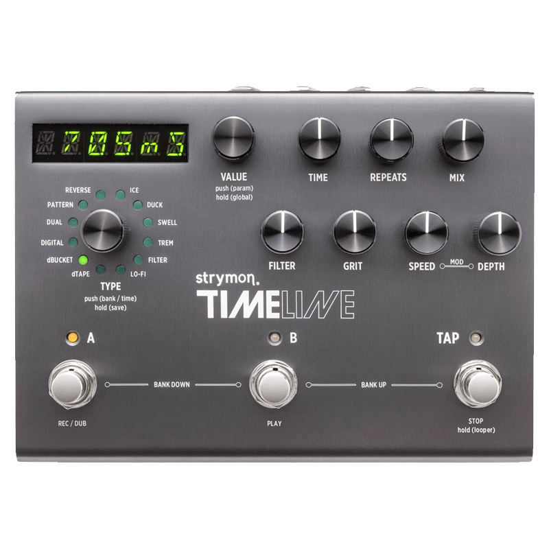 TimeLine-–-Multidimensional-Delay-Effects-–-Delay-Pedal—Strymon STRYMON - TimeLine – Multidimensional Delay Effects – Delay Pedal - Image 1