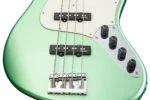 Sadowsky MetroLine 21-Fret Vintage J/J Bass, Red Alder Body, 4-String - Solid Sage Green Metallic Satin - Image 5
