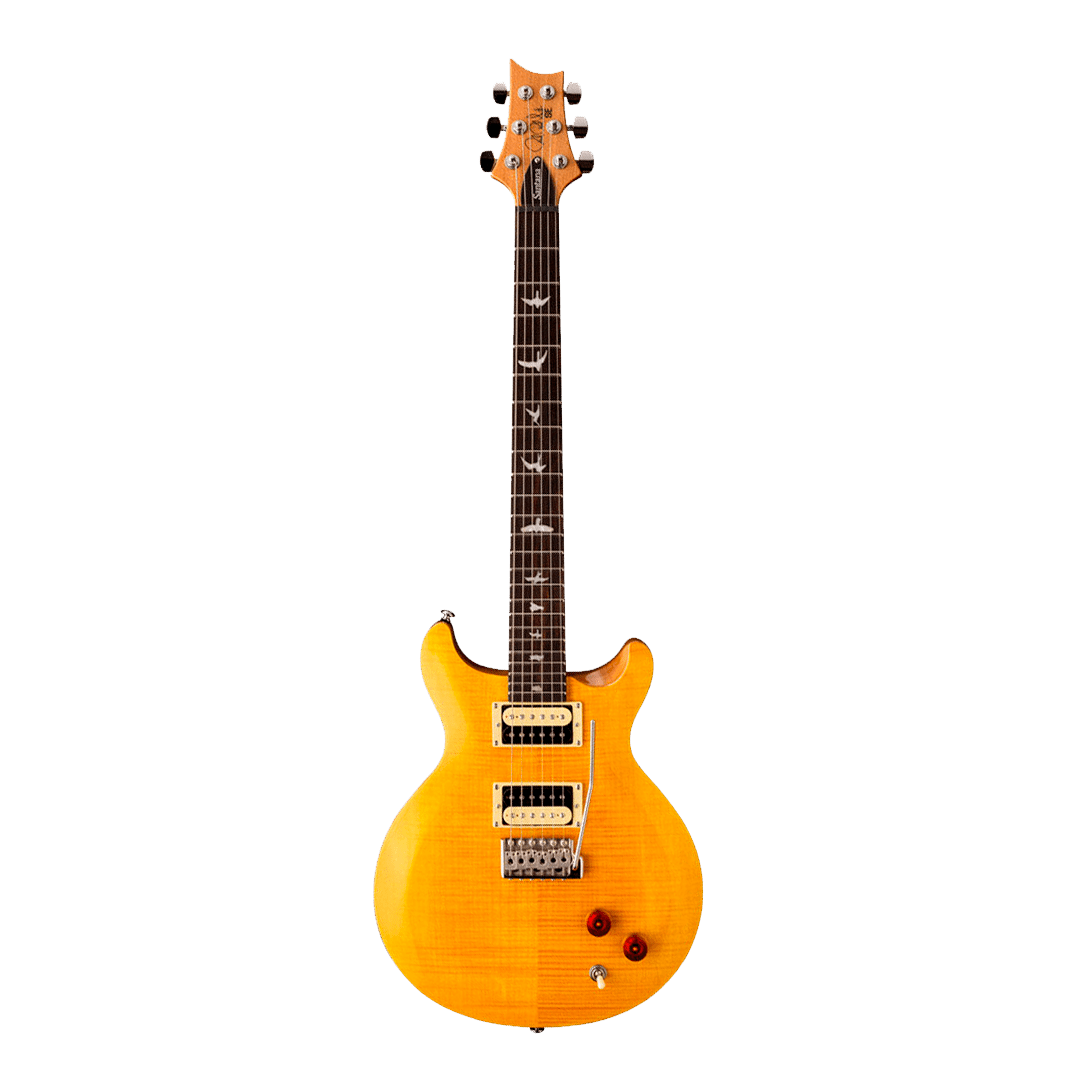 PRS-SE-Santana-Electric-Guitar—Santana-Yellow PRS - SE Santana Electric Guitar - Image 1