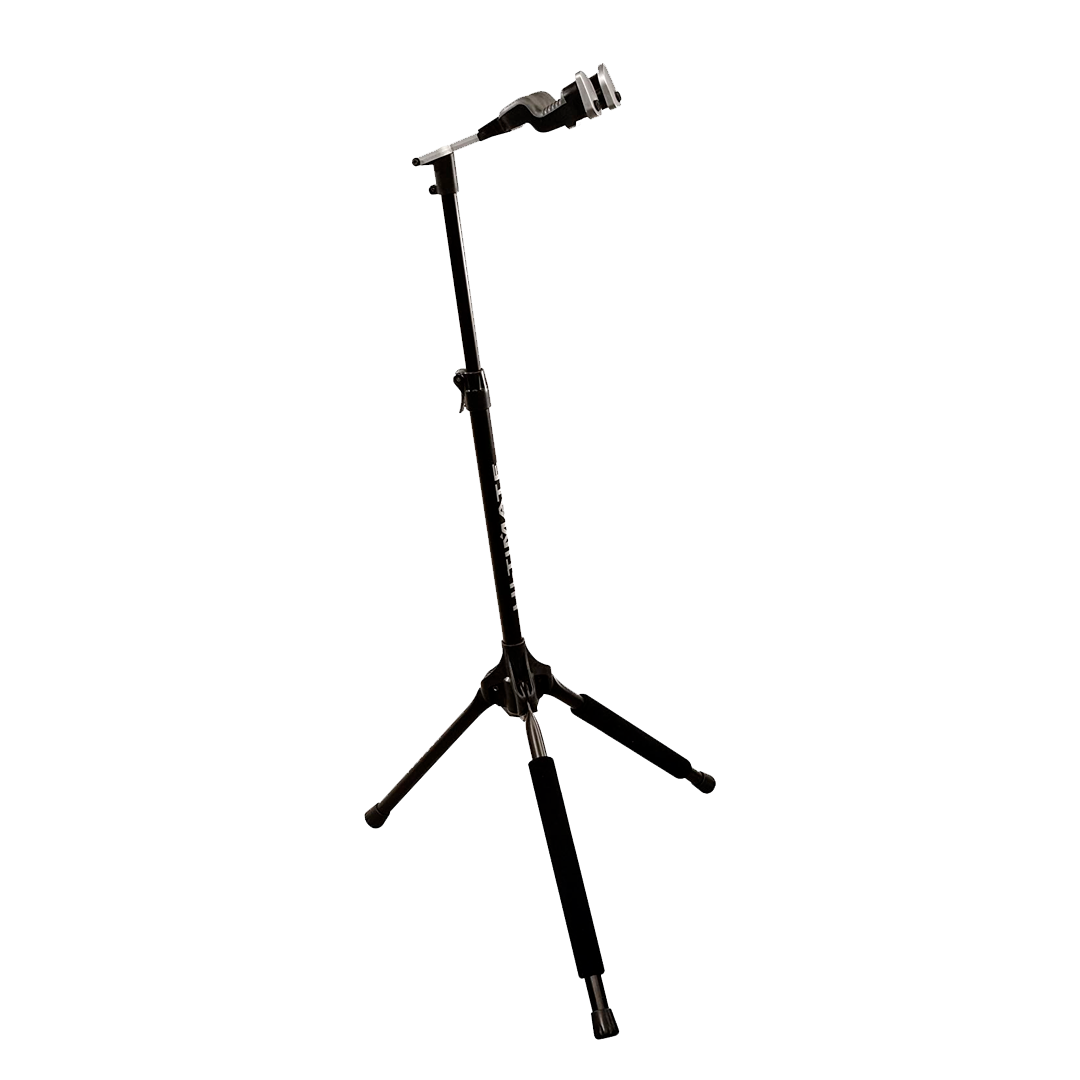 Ultimate-Support-–-Atril-para-guitarra-Genesis-Series-ultra-compacto,-marco-estilo-A,-con-patas-de-bloqueo Ultimate - GS-1000 Pro + Guitar Stand - Pedestal para Guitarra - Image 1