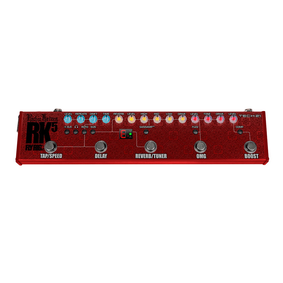 TECH 21 SANSAMP RK5 Fly Rig Tech 21 Fly Rig SansAmp RK5