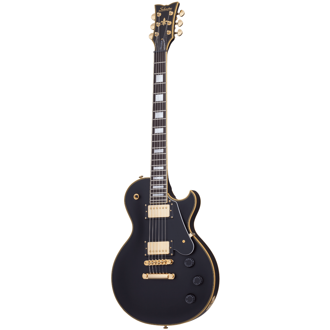 SCHECTER CUSTOM SOLO II ABS8 SCHECTER - SOLO II CUSTOM - Aged Black Satin - Image 1