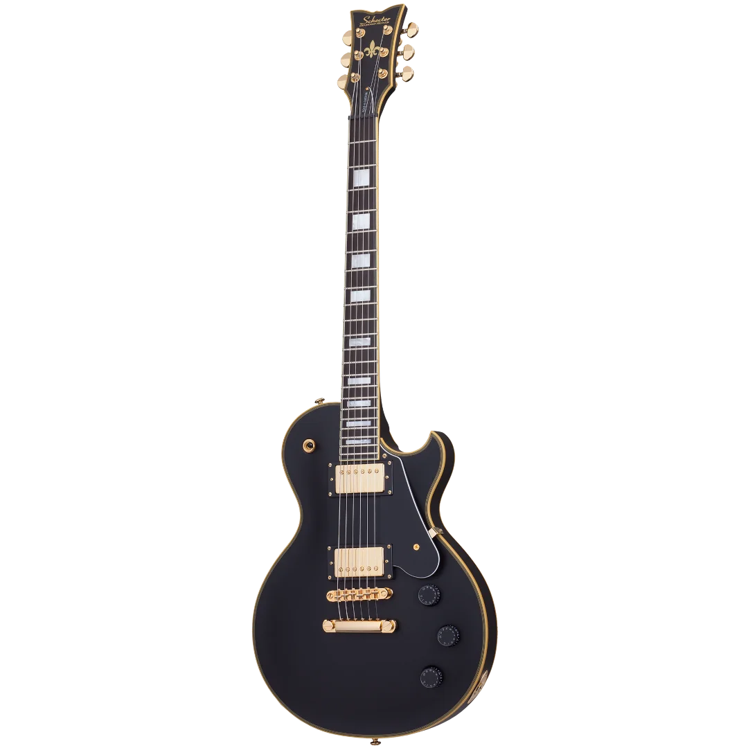 SCHECTER - SOLO II CUSTOM - Aged Black Satin - Imagen 1