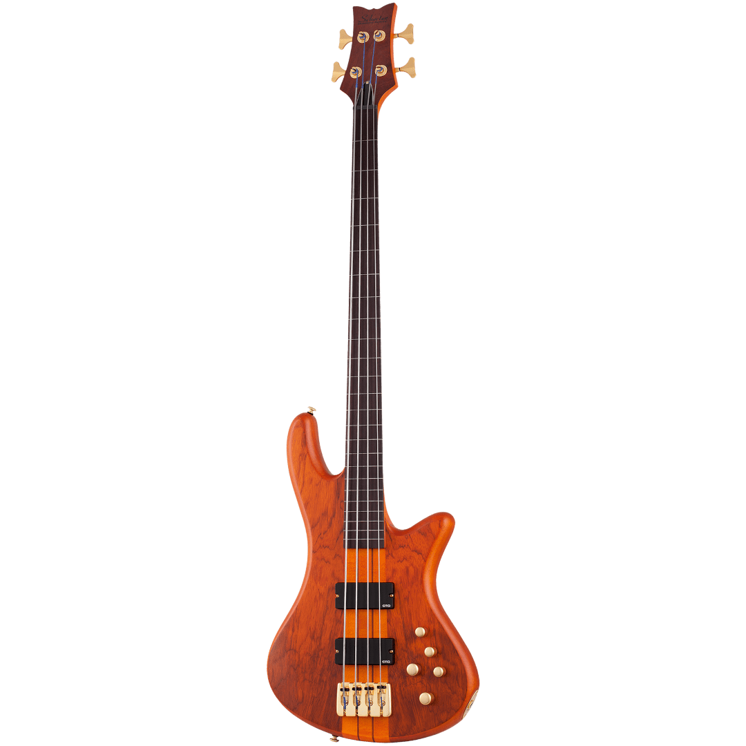 SCHECTER STILLETO STUDIO 4 FL SCHECTER - STILETTO STUDIO 4- FRETLESS - SATIN - BASS - Image 1