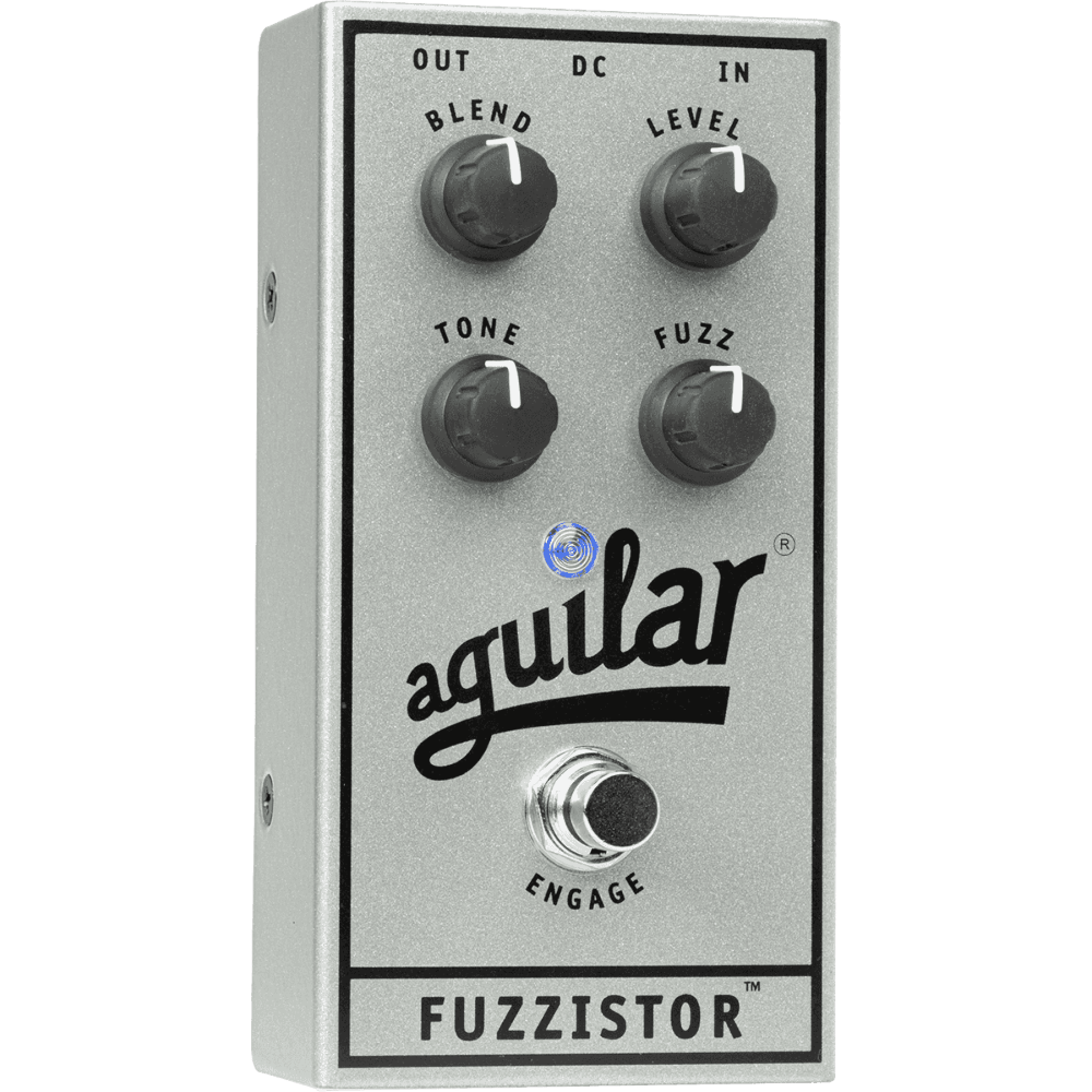 AGUILAR FUZZISTOR 25th AGUILAR - FUZZISTOR® BASS FUZZ SILVER LIMITED EDITION 25TH ANNIVERSARY - Image 1