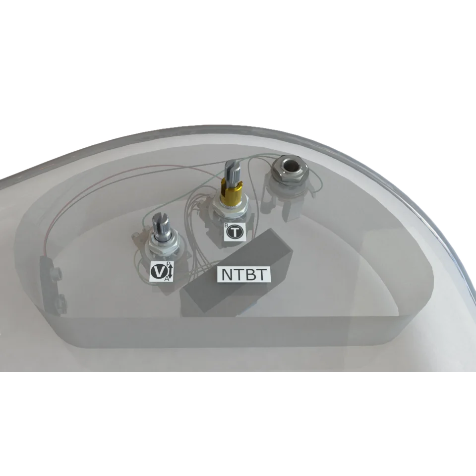 BARTOLINI - NTBT HR-2.2AP - 2 Knob Bass Preamp - Imagen 1