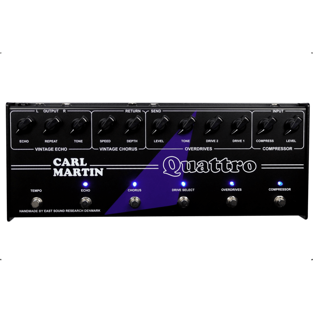 CARL MARTIN QUATTRO CARL MARTIN - QUATTRO - ANALOG MULTI-EFFECT GUITAR PEDAL - Image 1