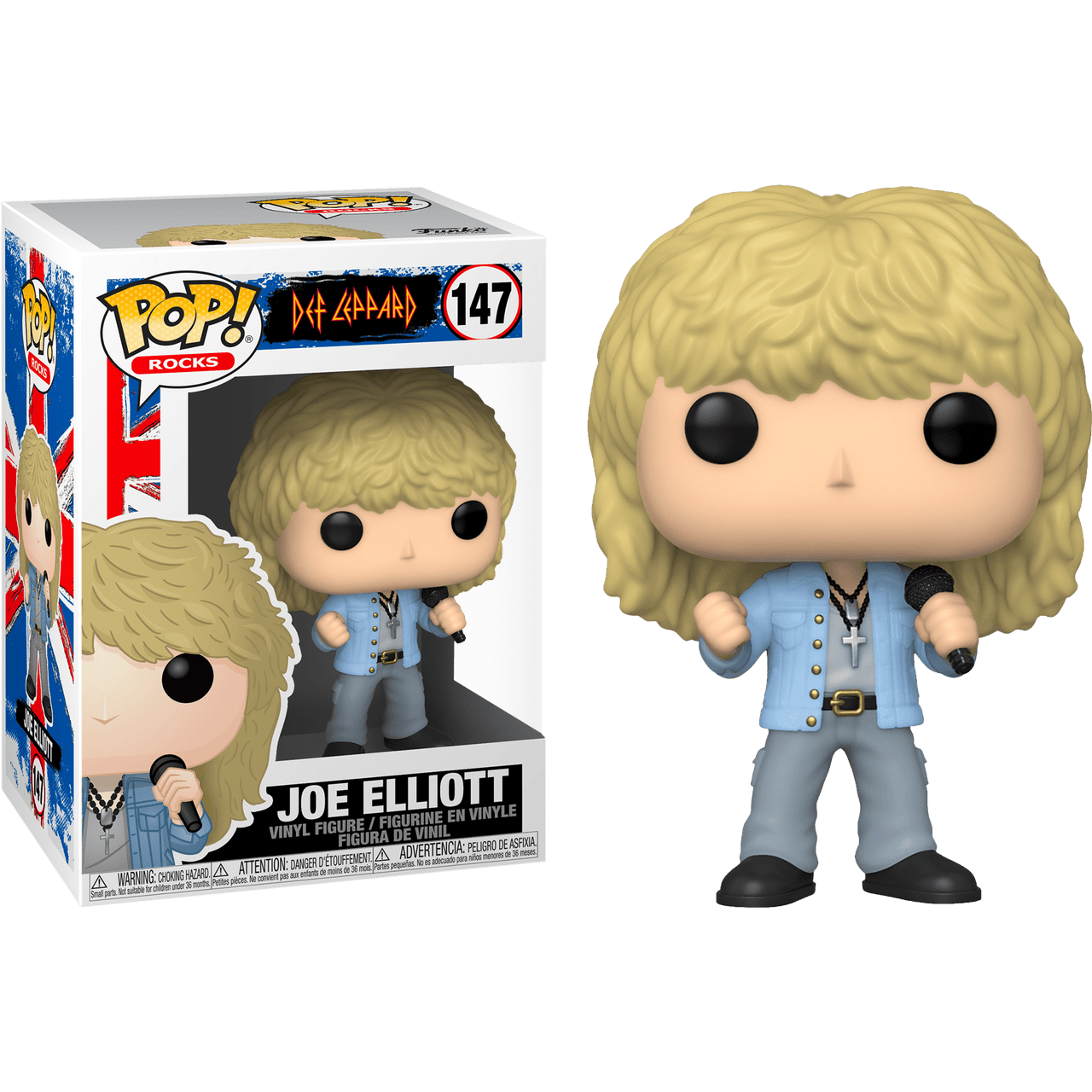 FUNKO JOE ELLIOT FUNKO POP! - DEF LEPPARD - JOE ELLIOT - Image 1