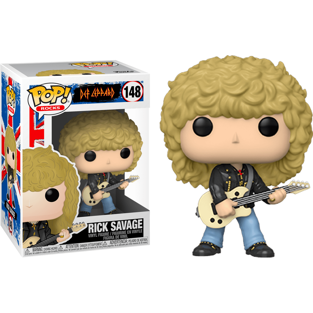FUNKO RICK SAVAGE FUNKO POP! - DEF LEPPARD - RICK SAVAGE - Image 1