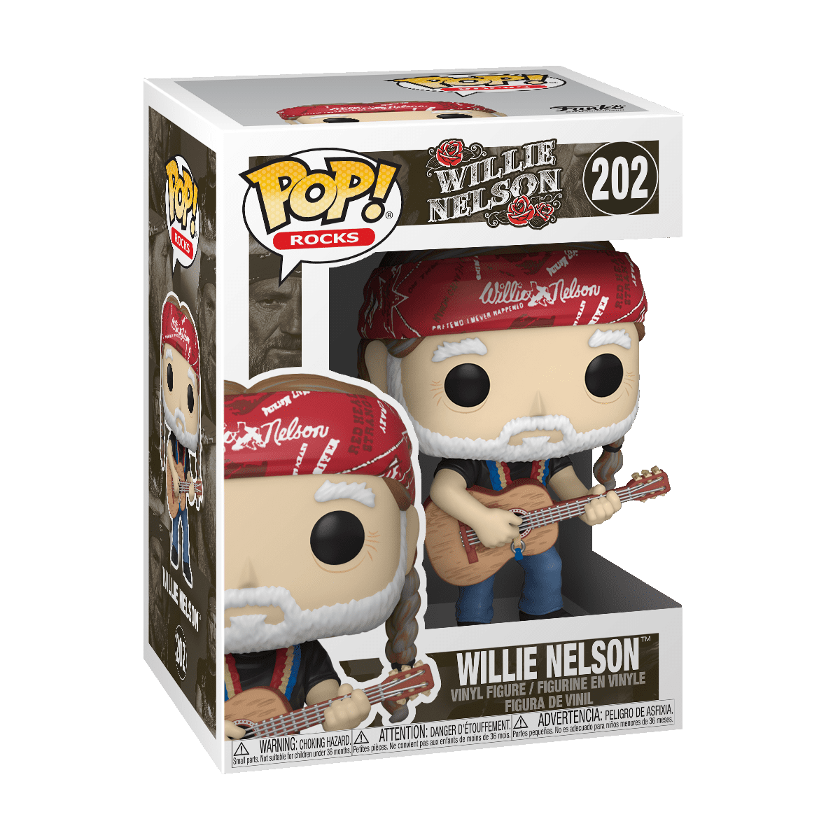 FUNKO WILLIE NELSON FUNKO POP! - ROCKS - WILLIE NELSON - Image 1