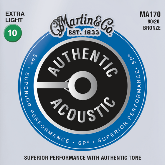 MARTIN MA170 560 TEST MARTIN & CO. - Cuerdas de Guitarra Acústica 80/20 Bronze 10-47 - Image 1