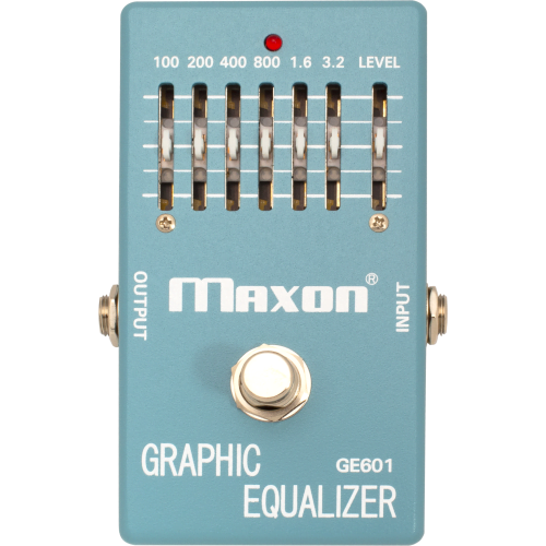 MAXON - GE601 - EQUALIZER GUITAR PEDAL - AudioPRO Music