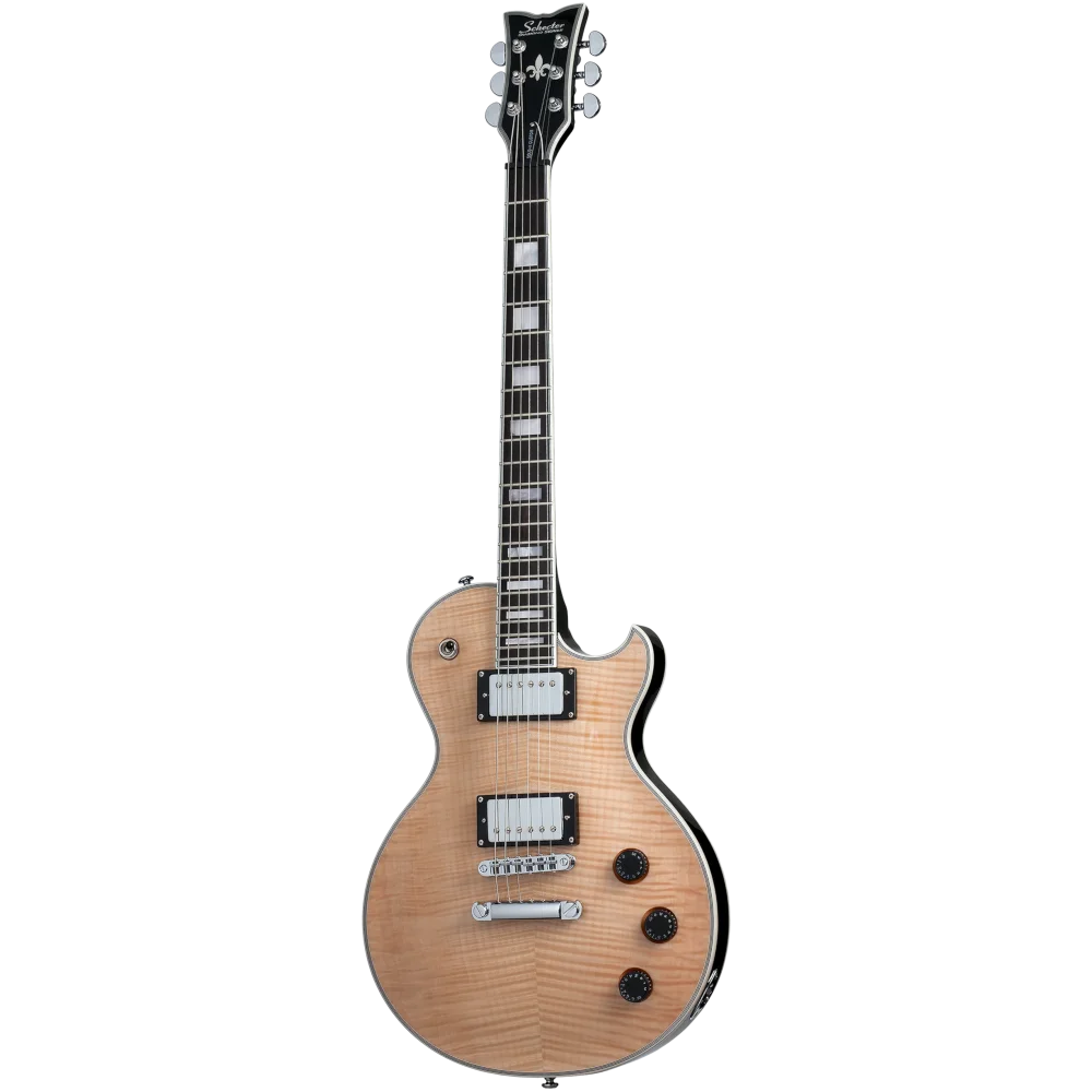 SCHECTER - SOLO II CUSTOM - NATURAL FLAME MAPLE - Imagen 1