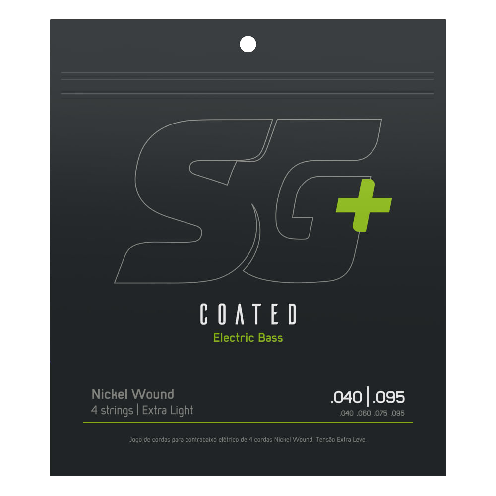 SG+ Coated 040 95 SG+ - Cuerdas para Bajo Eléctrico 4 - COATED 40-95 - Imagen 1