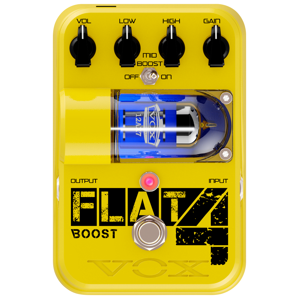 TG1FL4BT-FLAT-4-BOOSTER VOX - FLAT 4 BOOST - BOOST GUITAR PEDAL - Imagen 1