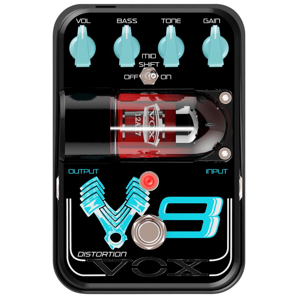 TG1V8DS-V8Distortion VOX - V8 DISTORTION - DISTORTION GUITAR PEDAL - Image 1