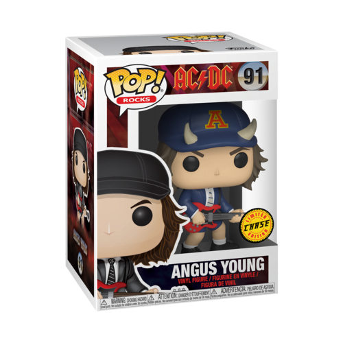 FUNKO ANGUS YOUNG CHASE Funko Pop! - Rocks - Angus Young (Chase) - Image 1