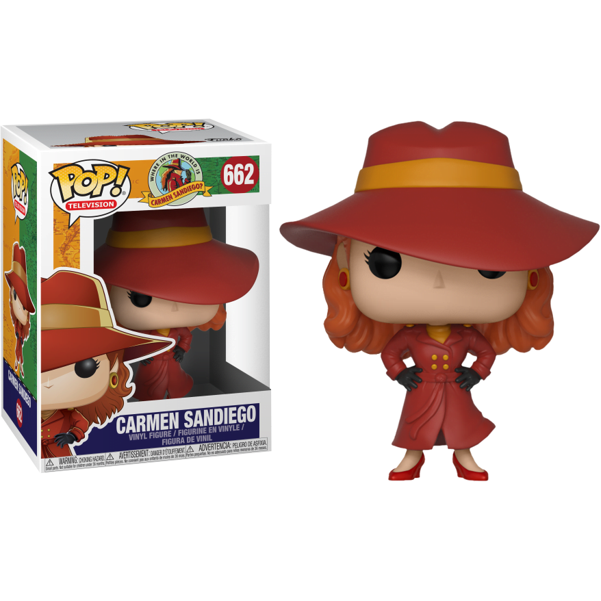FUNKO CARMEN SANDIEGO FUNKO POP! - CARMEN SANDIEGO - Image 1