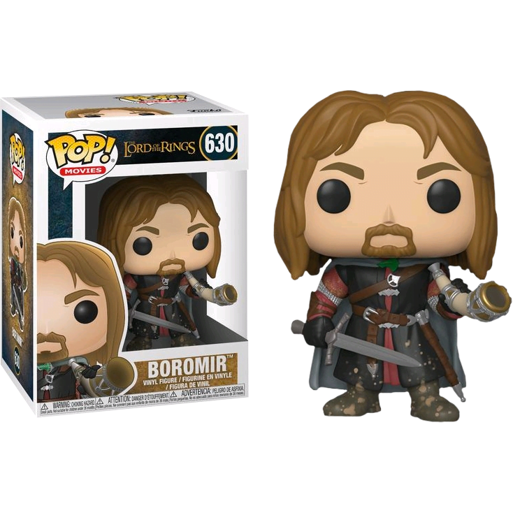 FUNKO LORD OF THE RINGS BOROMIR FUNKO POP! - THE LORD OF THE RINGS - BOROMIR - Image 1