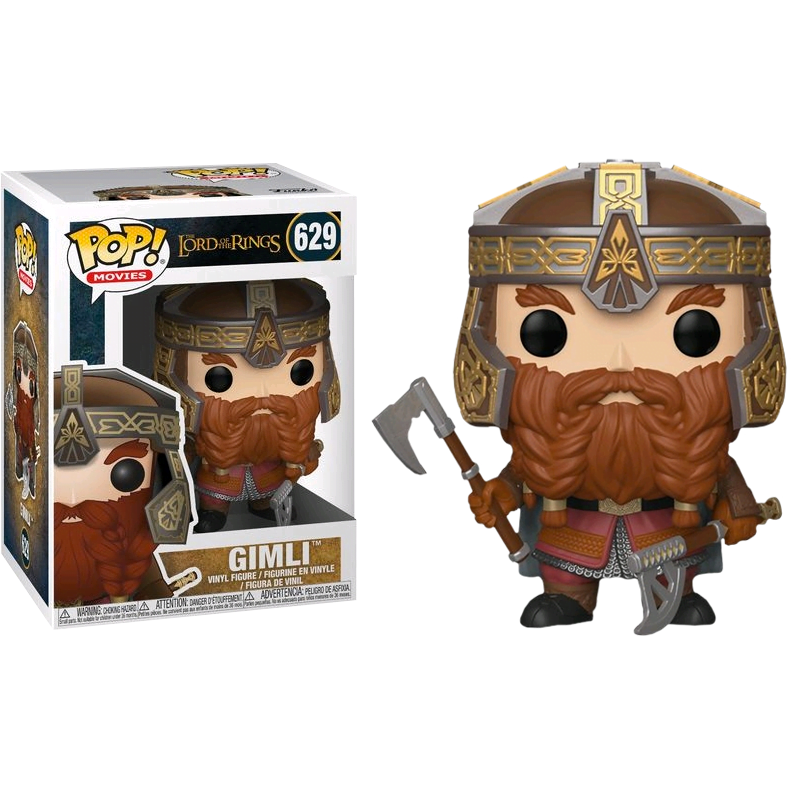 FUNKO LORD OF THE RINGS GIMLI FUNKO POP! - THE LORD OF THE RINGS - GIMLI - Image 1