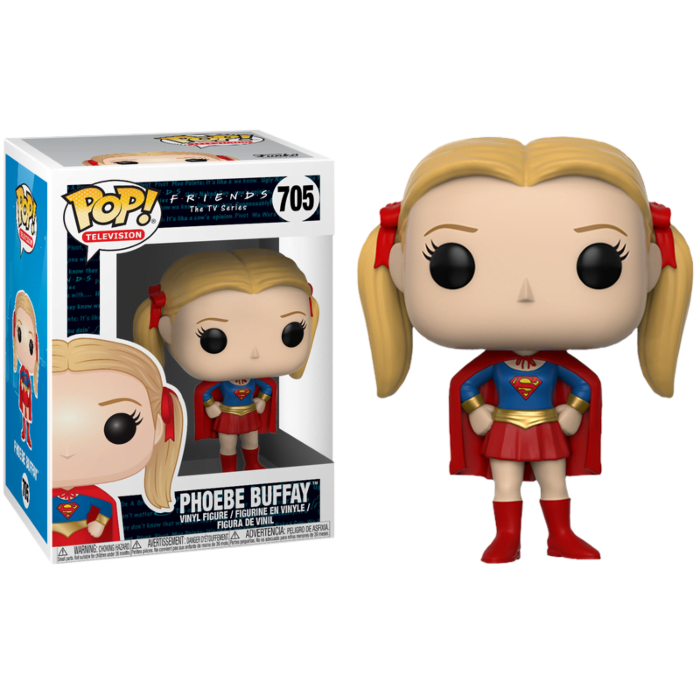 FUNKO PHOEBE BUFFAY Funko Pop! - Friends - Phoebe Buffay (Supergirl) - Image 1