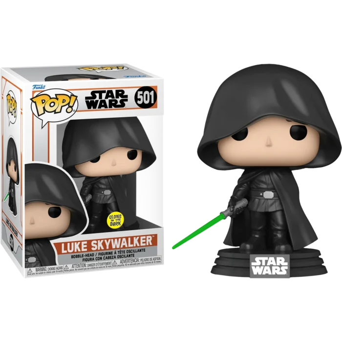 FUNKO POP! - Star Wars - Luke Skywalker Exclusive Glow in the Dark - Imagen 1