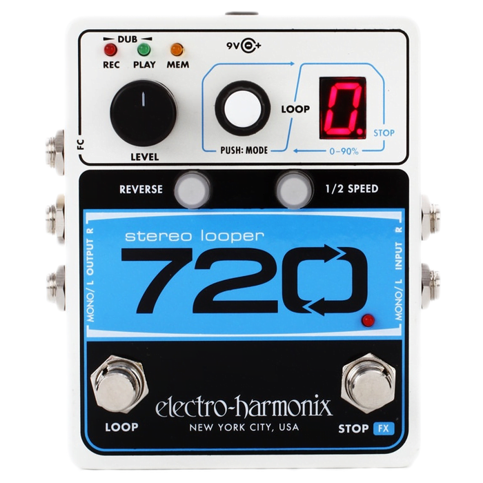 EHX 720 LOOPER EHX - Electro Harmonix - 720 - Guitar Looper Pedal - Imagen 1