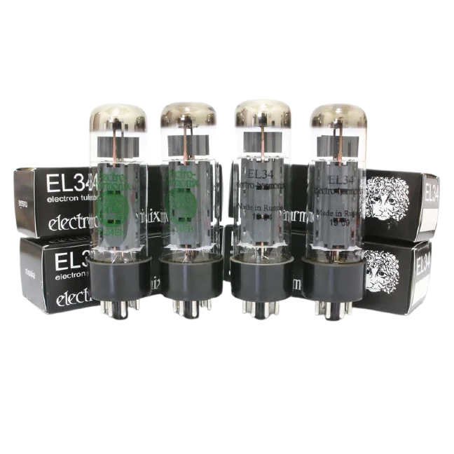 EHX - Electro Harmonix - EL34 - Cuarteto de Tubos - Válvulas de Amplificación - Imagen 2