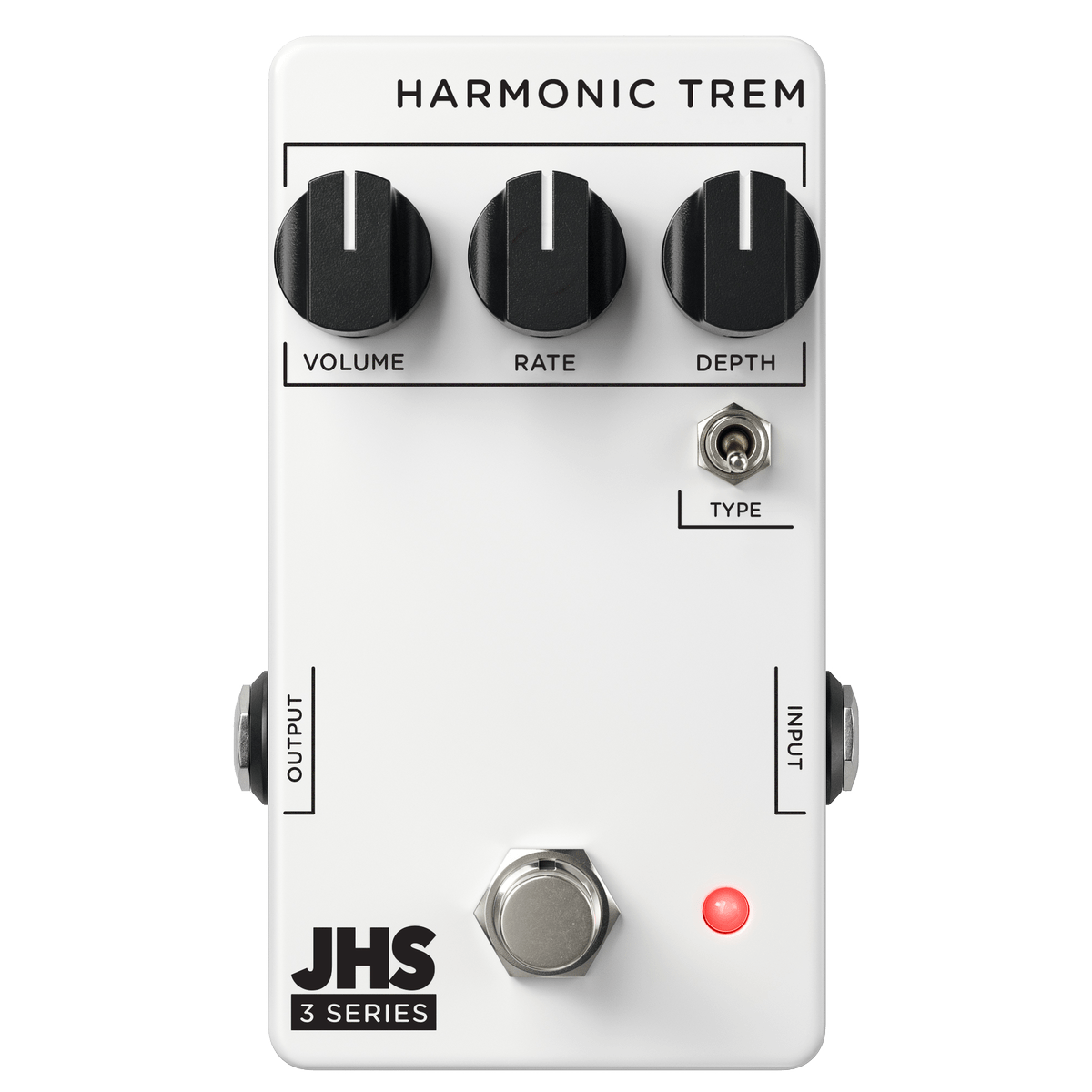 JHS-Pedals-3+Series-Harmonic-Trem-Front JHS - Series 3 - Harmonic Trem - Pedal para Guitarra - Imagen 1