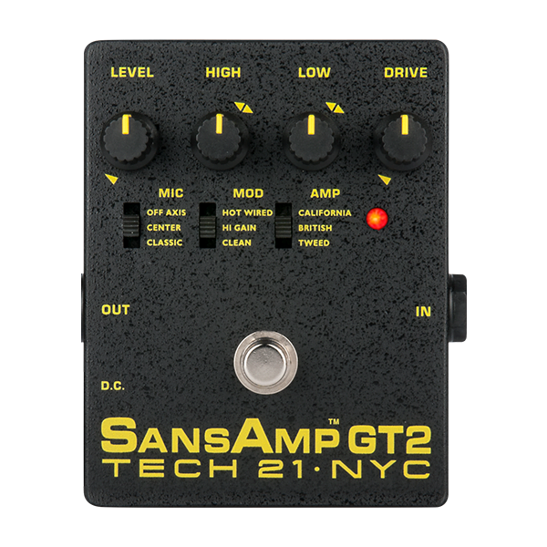 TECH21 Sansamp GT2 TECH 21 - Sansamp GT2 - Guitar Preamp Pedal - Imagen 1