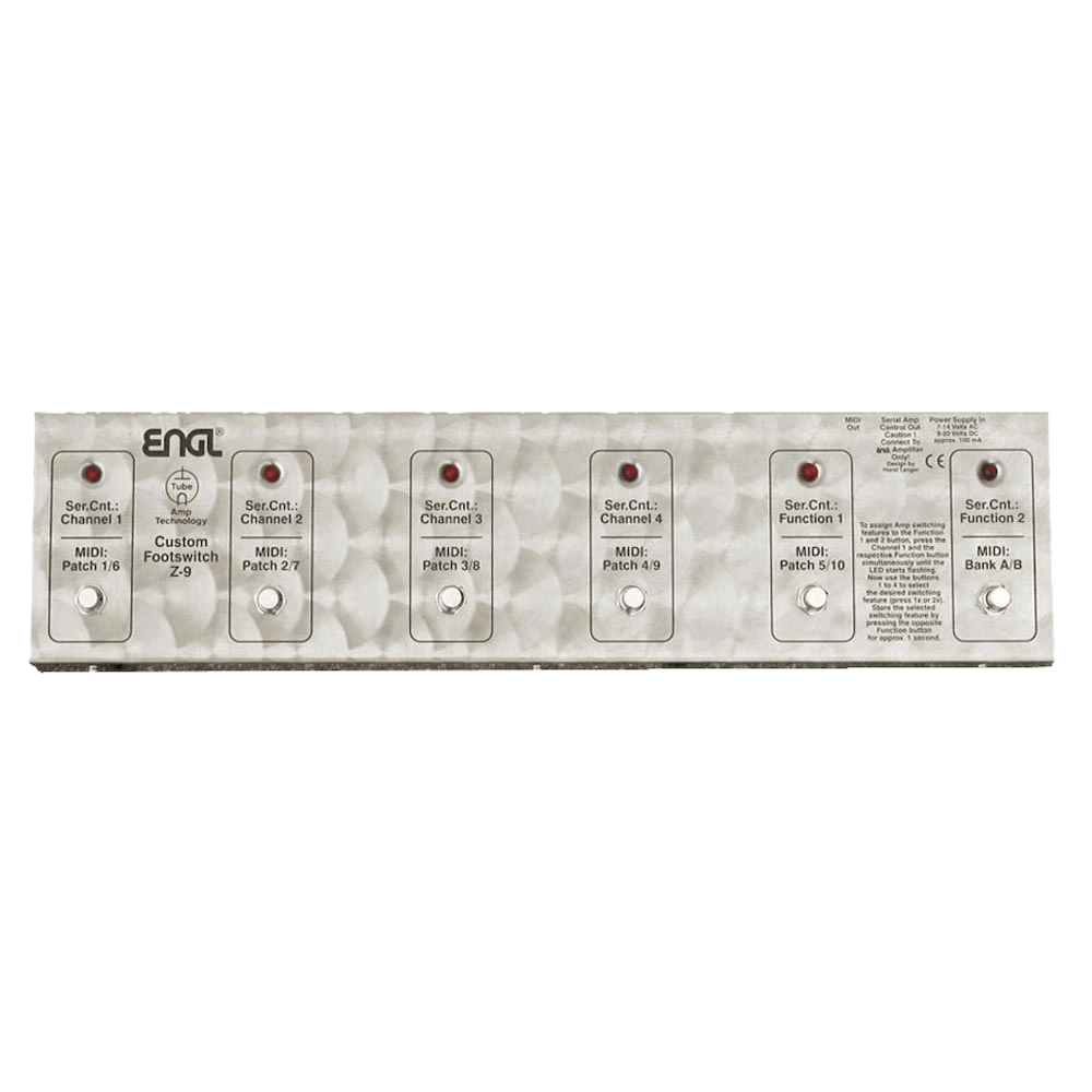ENGL Z9 ENGL - Z9 - Midi S.A.C. Foot Controller - Image 1