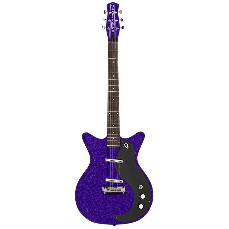 Danelectro Blackout Purple Sparkle Danelectro - Blackout 59 - Purple Sparkle - Guitarra Eléctrica - Imagen 1