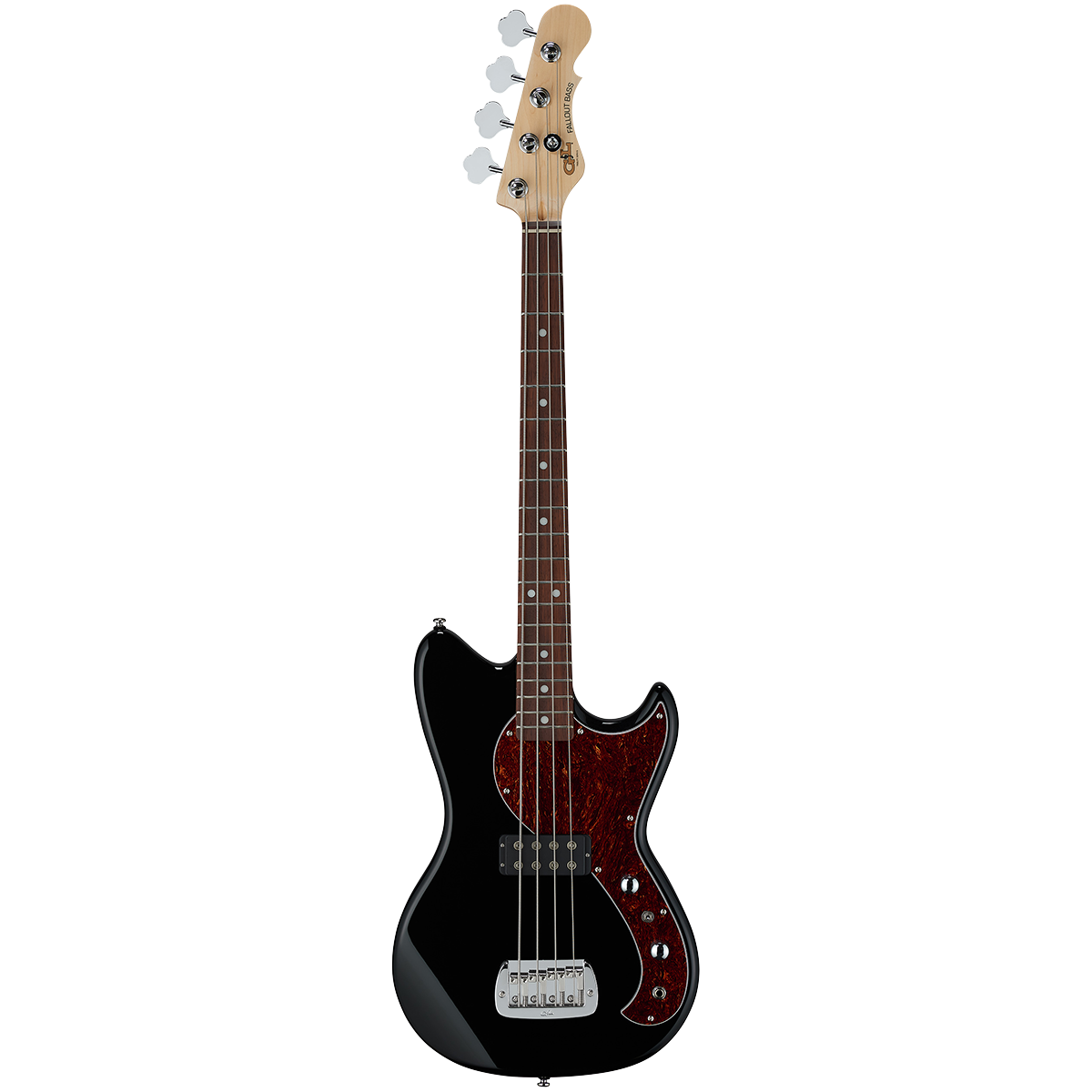 G&L Tribute Fallout Bass Black G&L - Tribute Fallout Short Scale Black - Bajo Eléctrico - Imagen 1