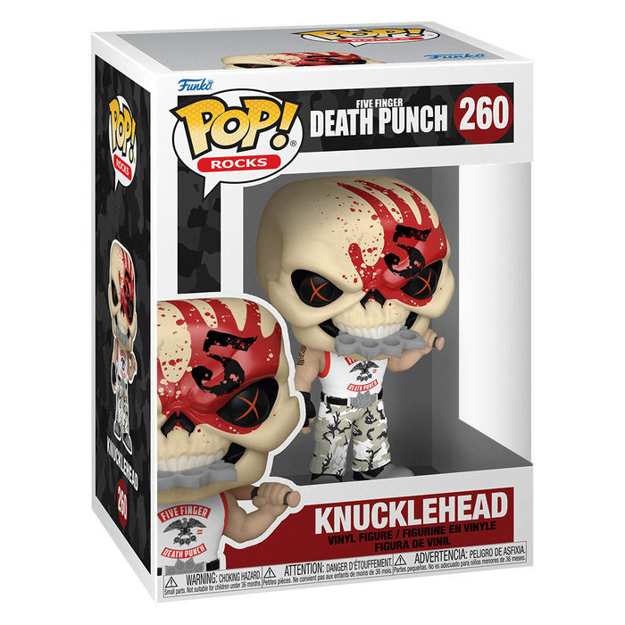 FUNKO FIVE FINGER FUNKO POP! - ROCKS - Five Finger Death Punch - Knucklehead - Imagen 1