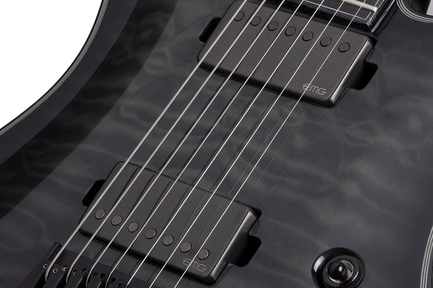 SCHECTER - Hellraiser Hybrid 7 PT-7 -  Trans Black Burst Electric Guitar 7 Cuerdas - Imagen 3