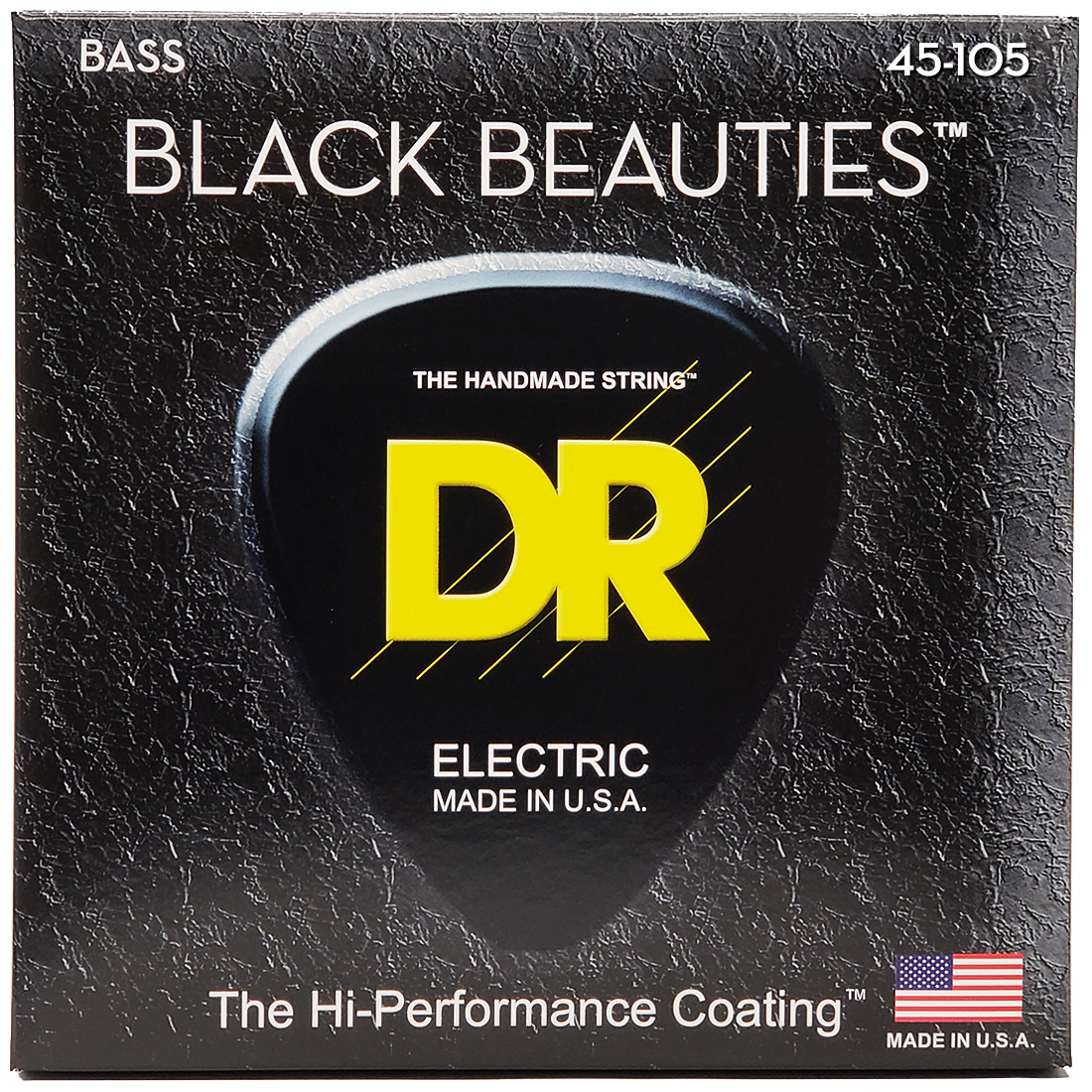 DR BKB-45 Black Beauties 45-105 DR Strings - BKB-45 - Black Beauties - Bass Strings - 45-105 - Cuerdas para Bajo Eléctrico - Image 1
