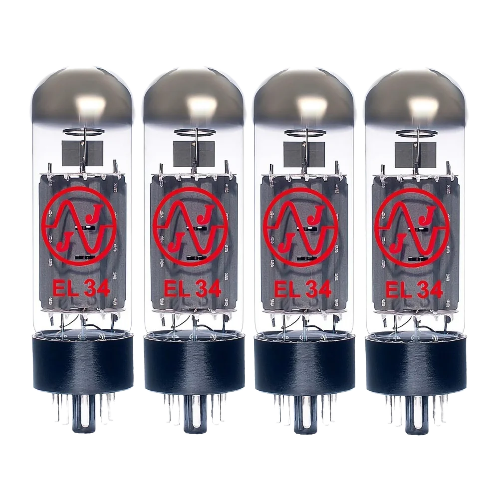JJ TESLA EL34 QUARTET N JJ Tesla - EL34 - Cuarteto de Tubos - Válvulas de Amplificación - Imagen 1