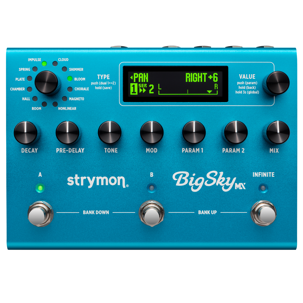 Strymon BigSky MX STRYMON - BigSky MX - Multidimensional Reverberator - Ultimate Reverb Pedal - Image 1