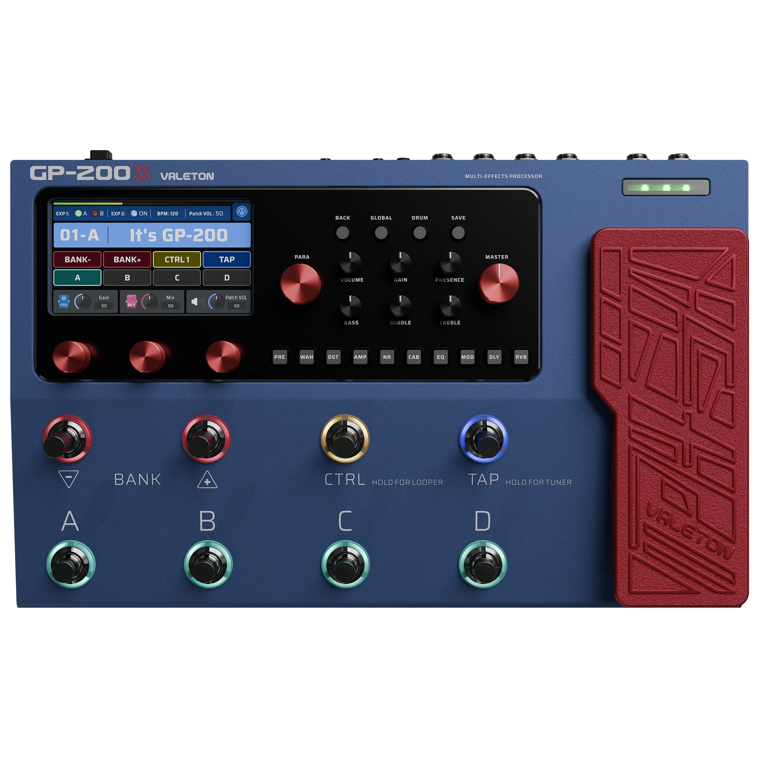 Valeton GP200X VALETON - GP-200X - Anniversary Limited Edition AMP Modeler and FX Processor - Image 1