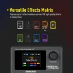 SONICAKE Pocket Master - QME-10BK  – Procesador Multi Efecto - Sistema de Bolsillo - Image 5