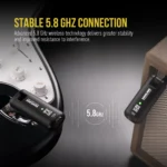 SONICAKE Guitar Wireless System - QWS-20  – Sistema Inalámbrico para Gutiarra o Bajo - Image 6